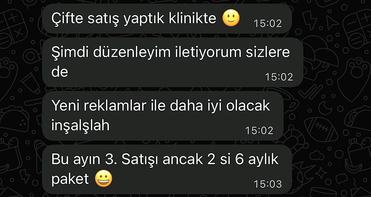 Katılımcı mesajı